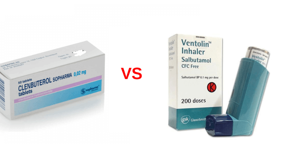 clenbuterol vs. albuterol