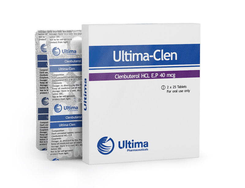 what are 50 pills of ultima-clen clenbuterol hydrochloride